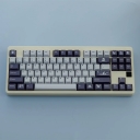 Midnight 104+25 PBT Dye-subbed Keycaps Set Cherry Profile for MX Switches Mechanical Gaming Keyboard